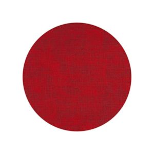 Set de table rond Double-Face rouge TIFFANY
