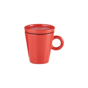 Tasse à café réutilisable rouge COFFEE&GO